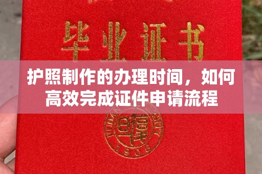 仁布护照制作的办理时间，如何高效完成证件申请流程